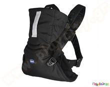 Chicco Κλασικός Μάρσιπος Easy Fit με Μέγιστο Βάρος 9kg Black  Καρότσια Μωρού-Βρεφικά
