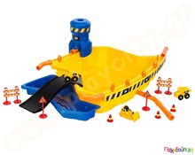 Γιγάντιο κατασκευαστικό εργοτάξιο CAT  Παιχνίδια Άμμου και Νερού