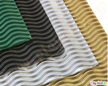 Χαρτόνι οντουλέ κυμαστιστό 3D σε 8 χρώματα  Αναλώσιμα