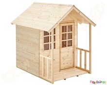 Ξύλινο εξοχικό σπιτάκι  Παιδικά Σπιτάκια - Κάστρα