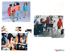 Σετ 3 ξύλινα παζλ διαφορετικότητα-συμπεριλήψη  12τμχ  Ξύλινα Εκπαιδευτικά Παζλς