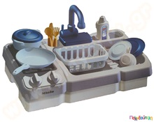 Νεροχύτης με εστίες κουζίνας 2 σε 1 "Miele"  Παιδικές Κουζίνες - Ψυγεία - Πλυντήρια