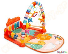 Εκπαιδευτικό χαλάκι δραστηριοτήτων πορτοκαλί  Βρεφικά Παιχνίδια