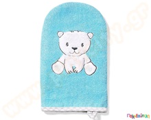 Φυσικό σφουγγάρι μπάνιου μωρού μπλε  Βρεφικές Αλλαξιέρες-Φροντίδα Μωρού