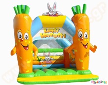 Φουσκωτό Παιχνίδι Καροτάκια (με 1 blower)  Φουσκωτά Τραμπολίνο