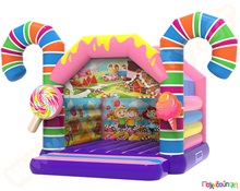 Φουσκωτό Παιχνίδι Σπιτάκι Ζαχαρωτών (με 1 blower)  Φουσκωτά Τραμπολίνο