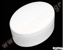 Διακοσμητικά από Φελιζόλ Κουτάκια Oval (15.5x11.5x7.5) εκ.  Διακοσμητικά από Φελιζόλ