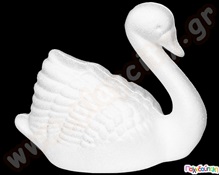 Διακοσμητικά από Φελιζόλ Κύκνοι (12x8) εκ.  Διακοσμητικά από Φελιζόλ