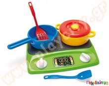 Παιδική Εστία Μαγειρικής Μίνι με κουζινικά  Παιδικές Κουζίνες - Ψυγεία - Πλυντήρια