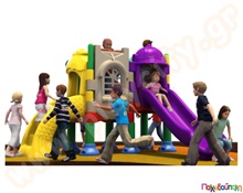 Κέντρο Παιδικής Χαράς το Σπίτι της Γοργόνας  Μεταλλικά Κέντρα Παιδικής Χαράς