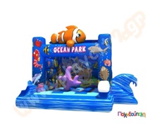 Φουσκωτό Παιχνίδι Θαλάσσιο Πάρκο (με 1 blower)  Φουσκωτά Τραμπολίνο