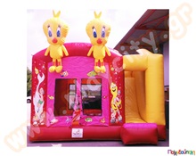 Φουσκωτό Παιχνίδι Τουίτι στη Χώρα του Παραμυθιού (με 1 blower)  Φουσκωτά Κάστρα