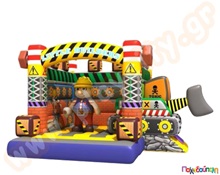 Φουσκωτό Παιχνίδι Μαστοράκος (με 2 blowers)  Φουσκωτά Τραμπολίνο