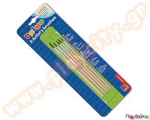 Σετ 5 πινέλα στρόγγυλα  Πινέλα