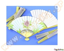 Βεντάλιες για διακόσμηση 12 τεμάχια  Κατασκευές Χειροτεχνίας