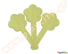 Ξύλινα λουλουδάκια 10 Sticks  Διακοσμητικά Ξύλινα