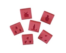 Σφραγίδες σπόγγοι αποτυπώματα Χριστουγέννων  Στάμπες και Σφραγίδες Χειροτεχνίας