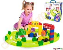 Κατασκευή Αυτοκινητόδρομου 61 τεμάχια  Σταθμοί Παιχνιδιού