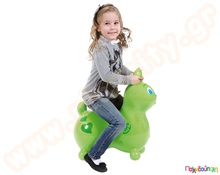 Raffy το Φουσκωτό Kουνελάκι πράσινο  Φουσκωτά Ζωάκια - ΧοπΧοπ