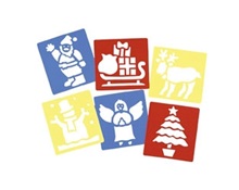 Στένσιλ Χριστουγεννιάτικα  Στένσιλ