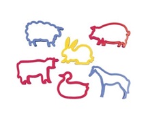 Φόρμες γλυπτικής ζωάκια  Εργαλεία Πλαστελίνης και Πηλού