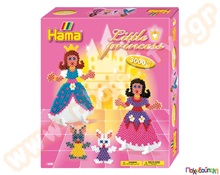 Σετ κατασκευών μικρή πριγκίπισσα με 3000 χάντρες 5 χιλ HAMA  Πλαστικά Παιχνίδια Κατασκευών με Χάντρες Midi HAMA