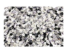 Πούλιες (6) mm αποχρώσεις ασημί-μαύρου  Διακοσμητικές Πούλιες