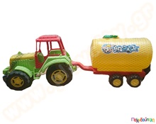 Τρακτέρ μεγάλο με βυτίο  Πλαστικά Παιδικά Οχήματα