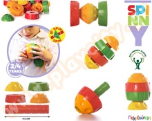 Παιχνίδι Κατασκευών Spinny  Πλαστικά Παιχνίδια Κατασκευών - Οικοδομικό Υλικό