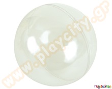 Διάφανη πλαστική μπάλα φωλιά 6 cm σετ 5  Κατασκευές Χειροτεχνίας