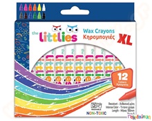 Κηρομπογιές χοντρές 12 τμχ.  Κηρομπογιές