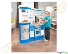 Παιδική Κουζίνα Gourmet μπλε Little Tikes  Παιδικές Κουζίνες - Ψυγεία - Πλυντήρια