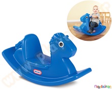 Πλαστική Τραμπάλα Κουνιστό Αλογάκι Μπλε Little Tikes  Παιδικές Τραμπάλες