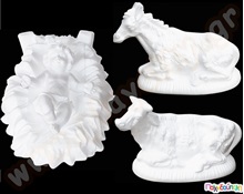 Διακοσμητικά από Φελιζόλ Ο Μικρός Χριστούλης στη Φάτνη  Διακοσμητικά από Φελιζόλ