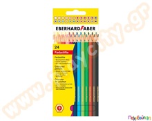 Ξυλομπογιές λεπτές Faber  Ξυλομπογιές