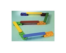 Διαδρομή Ισορροπίας με 4 Πλαστικές Σανίδες και 5 Τούβλα Στήριξης  Διαδρομές ισορροπίας