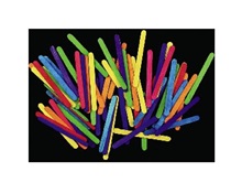 Διακοσμητικά Χειροτεχνίας Ξυλάκια παγωτού χρωματιστά  Διακοσμητικά Ξύλινα