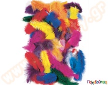 Φτερά πολύχρωμα  Διακοσμητικά Φτερά