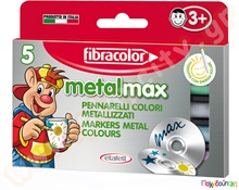 Μαρκαδόροι μεταλλικών χρωμάτων Metal Max  Μαρκαδόροι