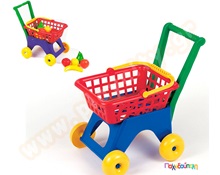Πλαστικό καρότσι super market  Εξοπλισμός Παιδικού Σπιτιού