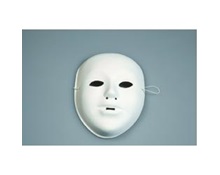 Κατασκευή Χειροτεχνίας Πλαστική μάσκα προσώπου λευκή  Κατασκευές Χειροτεχνίας