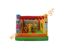 Φουσκωτό Παιχνίδι Χαρούμενος κλόουν (με 1 blower)  Φουσκωτά Τραμπολίνο