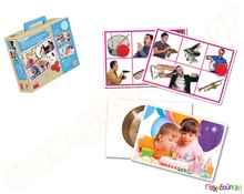 Εκπαιδευτικό Παιχνίδι 25 ήχοι ενεργειών και μουσικών οργάνων  Εκπαιδευτικά Παιχνίδια Ήχων