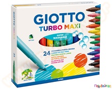 Μαρκαδόροι χοντρής γραφής Giotto Turbo Maxi  Μαρκαδόροι