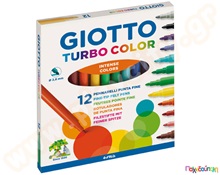 Μαρκαδόροι λεπτής γραφής Giotto Turbo Color  Μαρκαδόροι