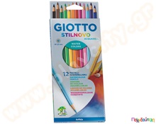 Ξυλομπογιές λεπτές Giotto ακουαρέλας  Ξυλομπογιές