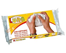 Πηλός γλυπτικής (500) γρ. Λευκός, Luna  Πηλός Χειροτεχνίας