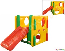 Πλαστική τσουλήθρα-αναρριχητής Γυμναστήριο δραστηριοτήτων Natural Little Tikes  Συστήματα Αναρρίχησης με Τσουλήθρα