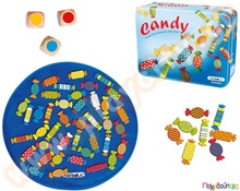 Παιχνίδι Συνδυασμού Candy, οι γλυκιές καραμέλες  Εκπαιδευτικά Παιχνίδια με Σχήματα - Μεγέθη - Χρώματα