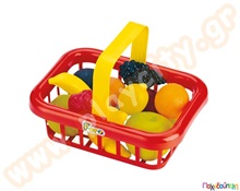 Φρούτα Σε καλάθι  Πλαστικά Παιδικά Τρόφιμα - Φρούτα - Λαχανικά
